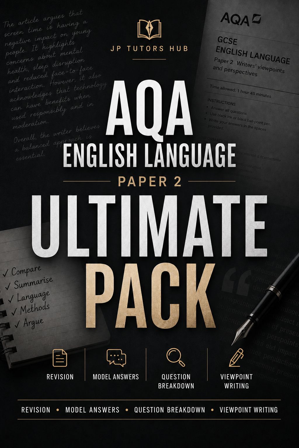 English Language Paper 2 Ultimate Pack - AQA