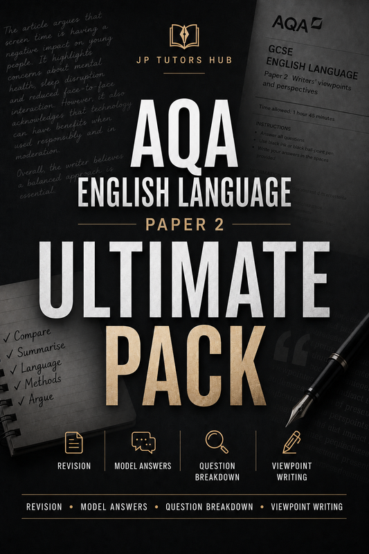 English Language Paper 2 Ultimate Pack - AQA
